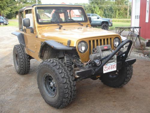 MY STREET JEEP, tube fenders and stinger